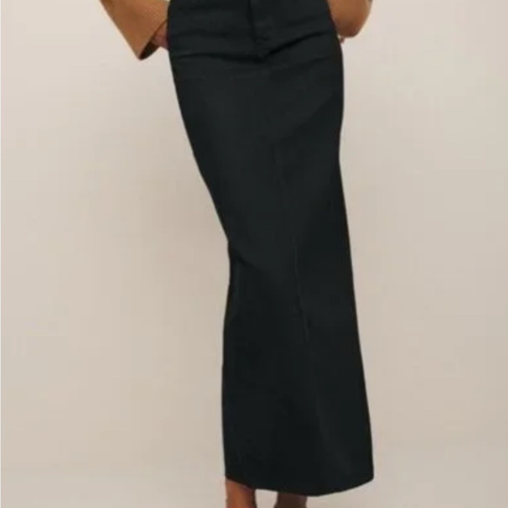 Daria Jean Black Maxi Skirt